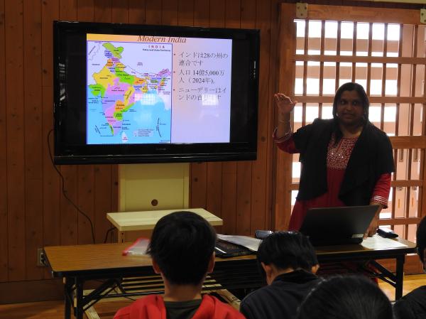 『R6小中学校等国際理解支援事業（五台小・インド）』の画像